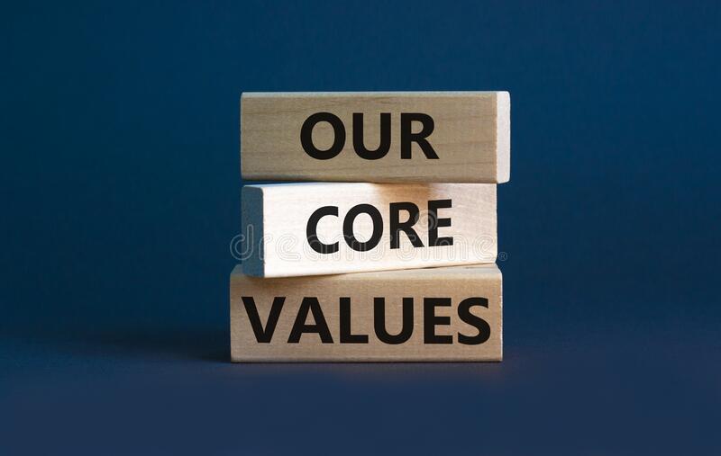 our-core-values-symbol-concept-words-wooden-blocks-beautiful-grey-background-business-copy-space-226236400